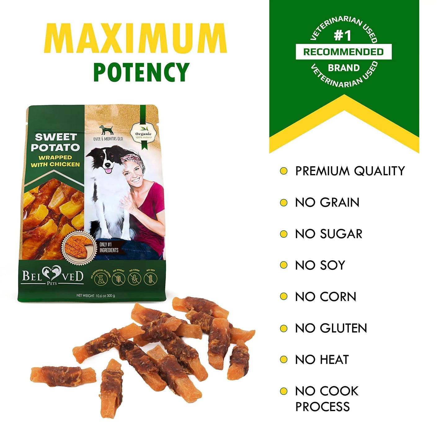Sweet Potato Wrapped w Chicken 10.6 oz