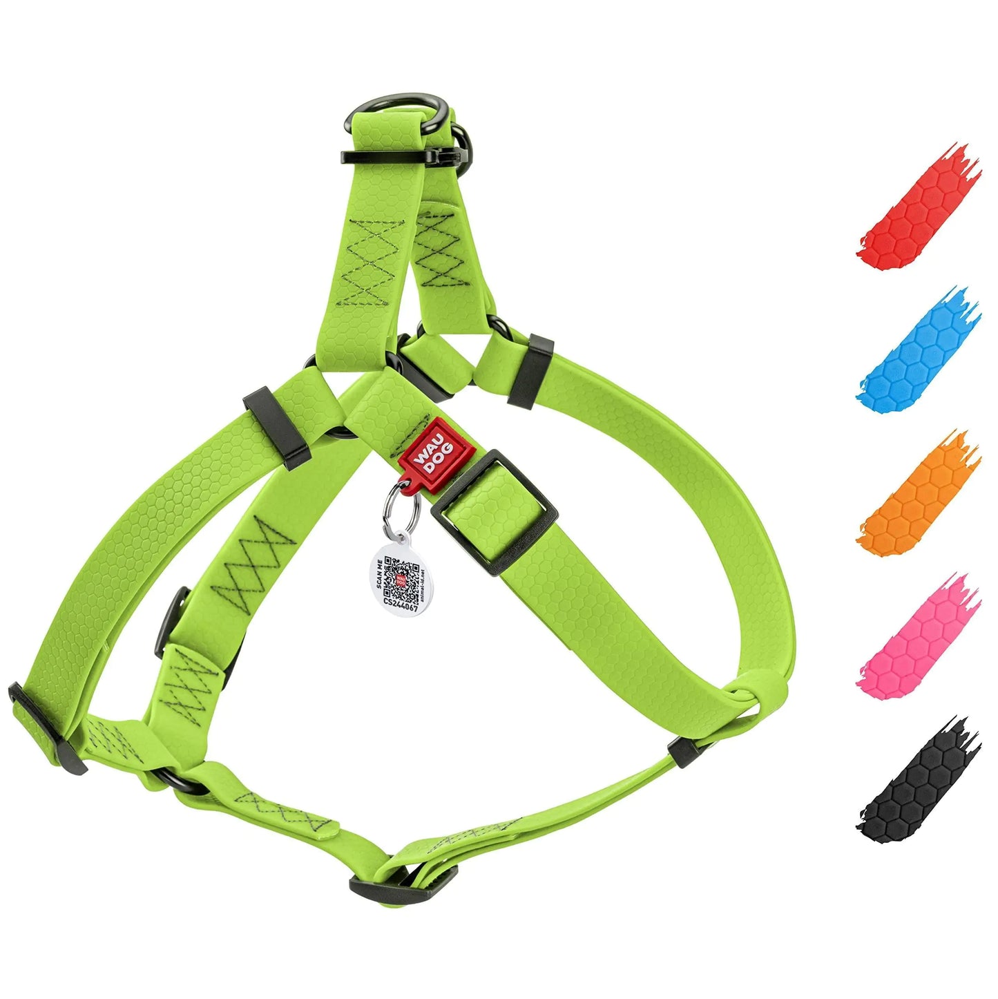 Green CollarTex Harness Small