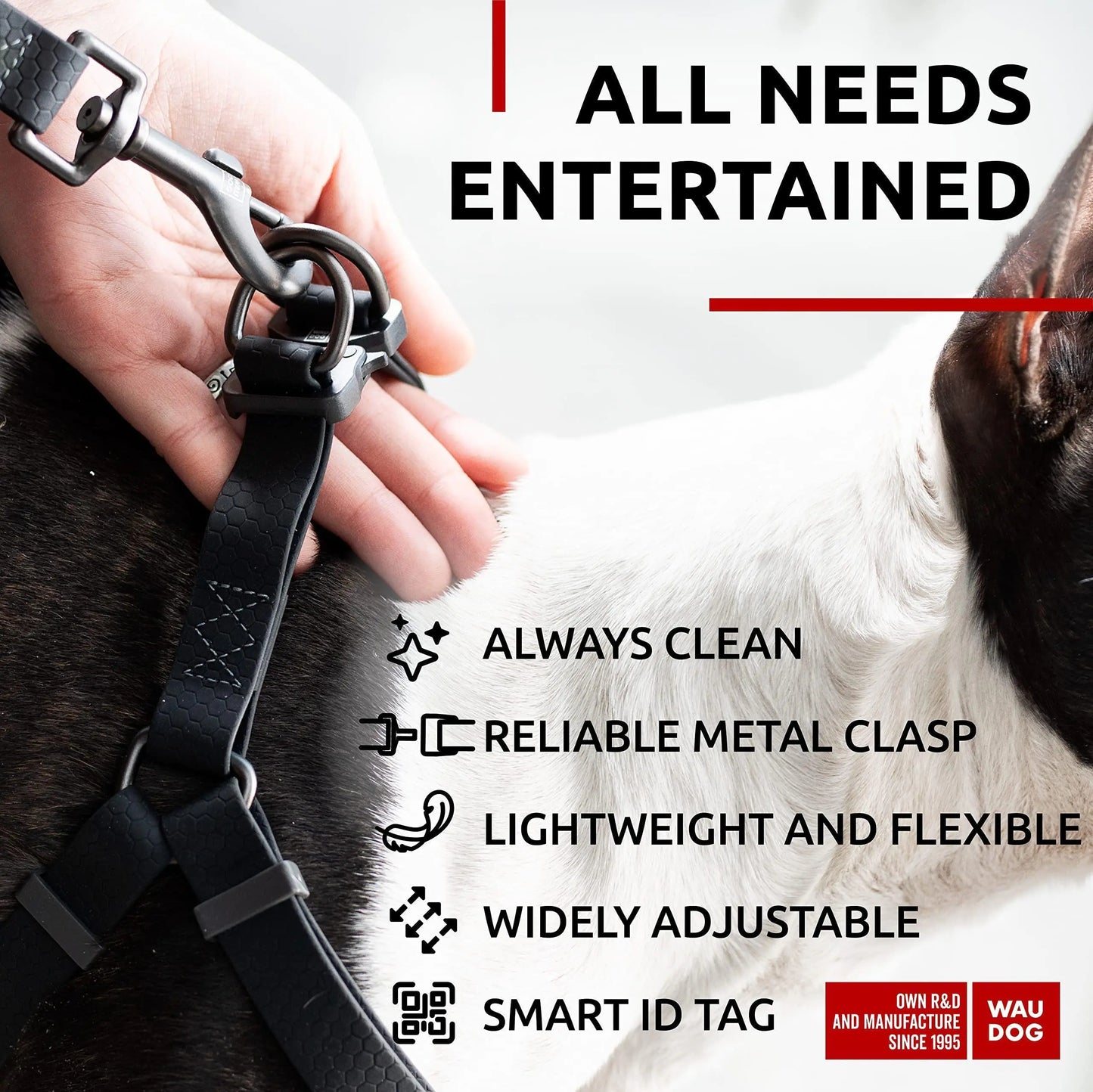 Black CollarTex Harness Small