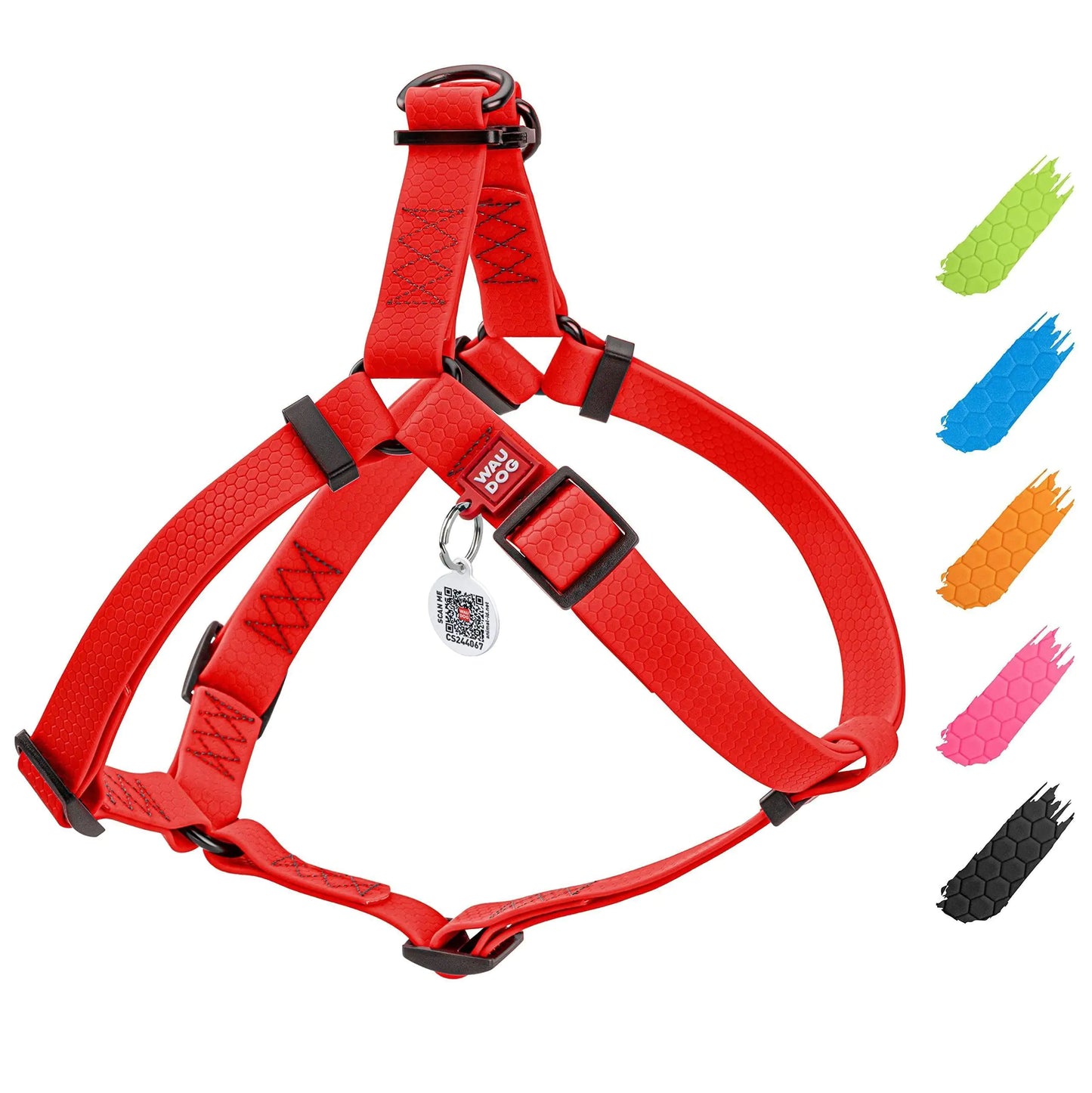 Red CollarTex Harness Small