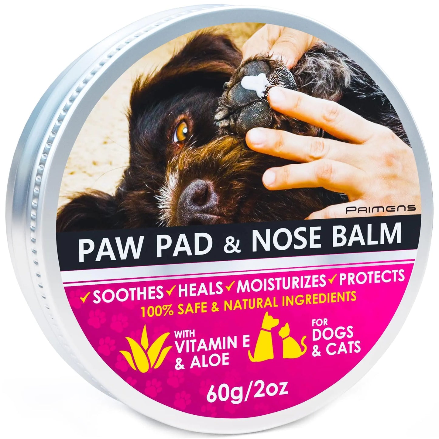 Dog Paw Pad and Nose Balm 2 oz