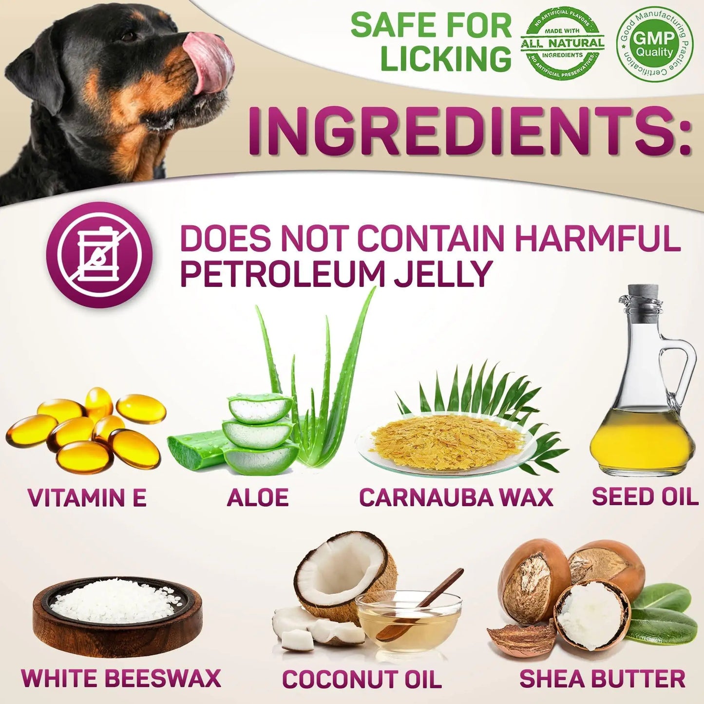 Dog Paw Pad and Nose Balm 2 oz