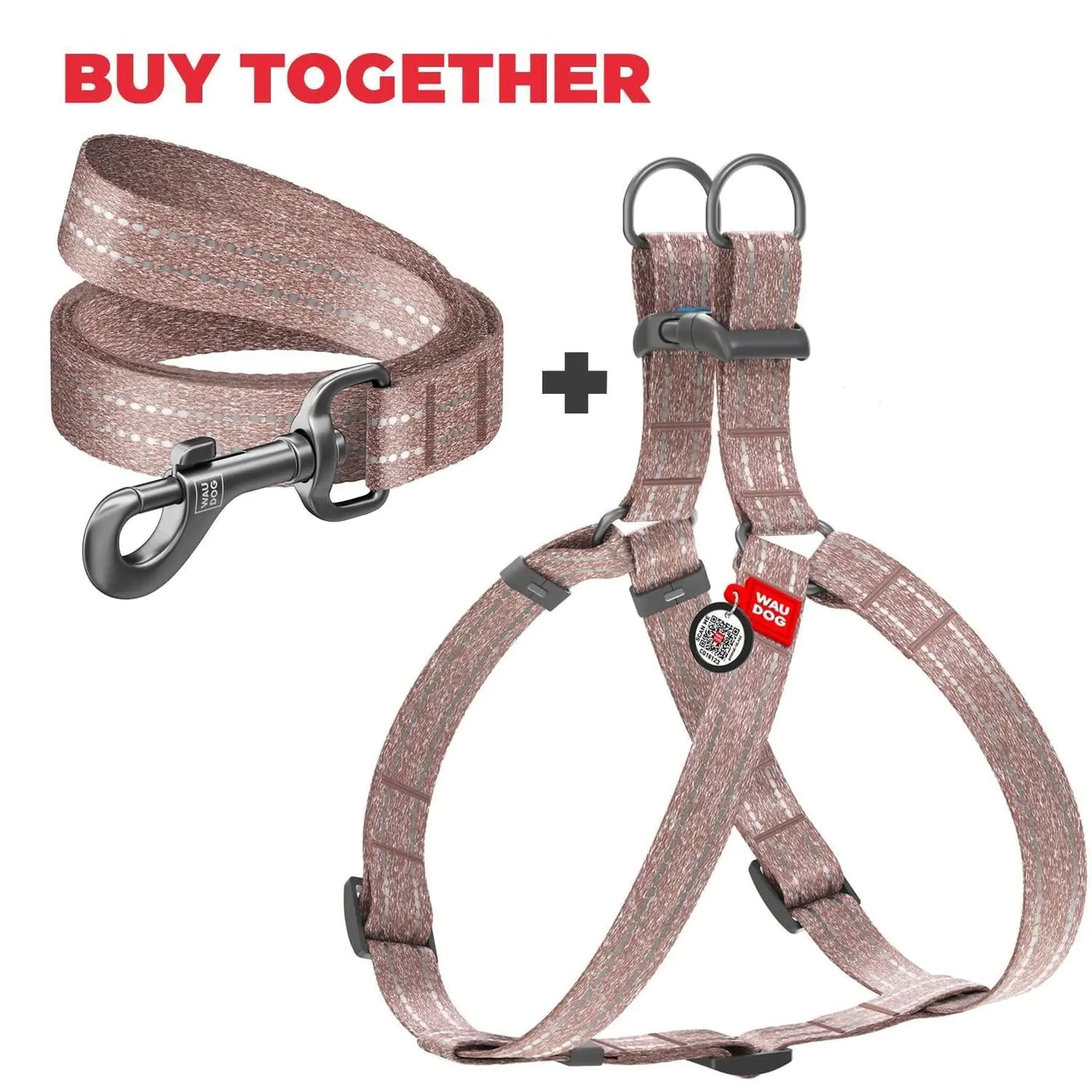 Brown Cotton Harness Large