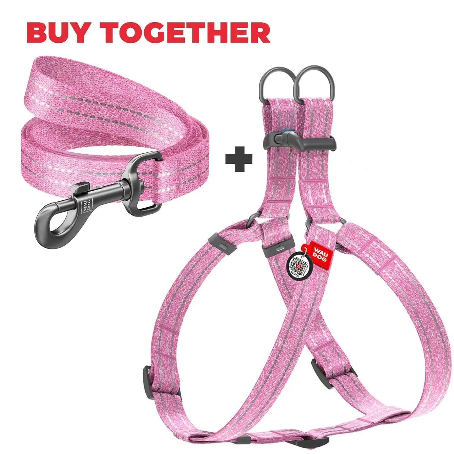 Pink Cotton Harness Large