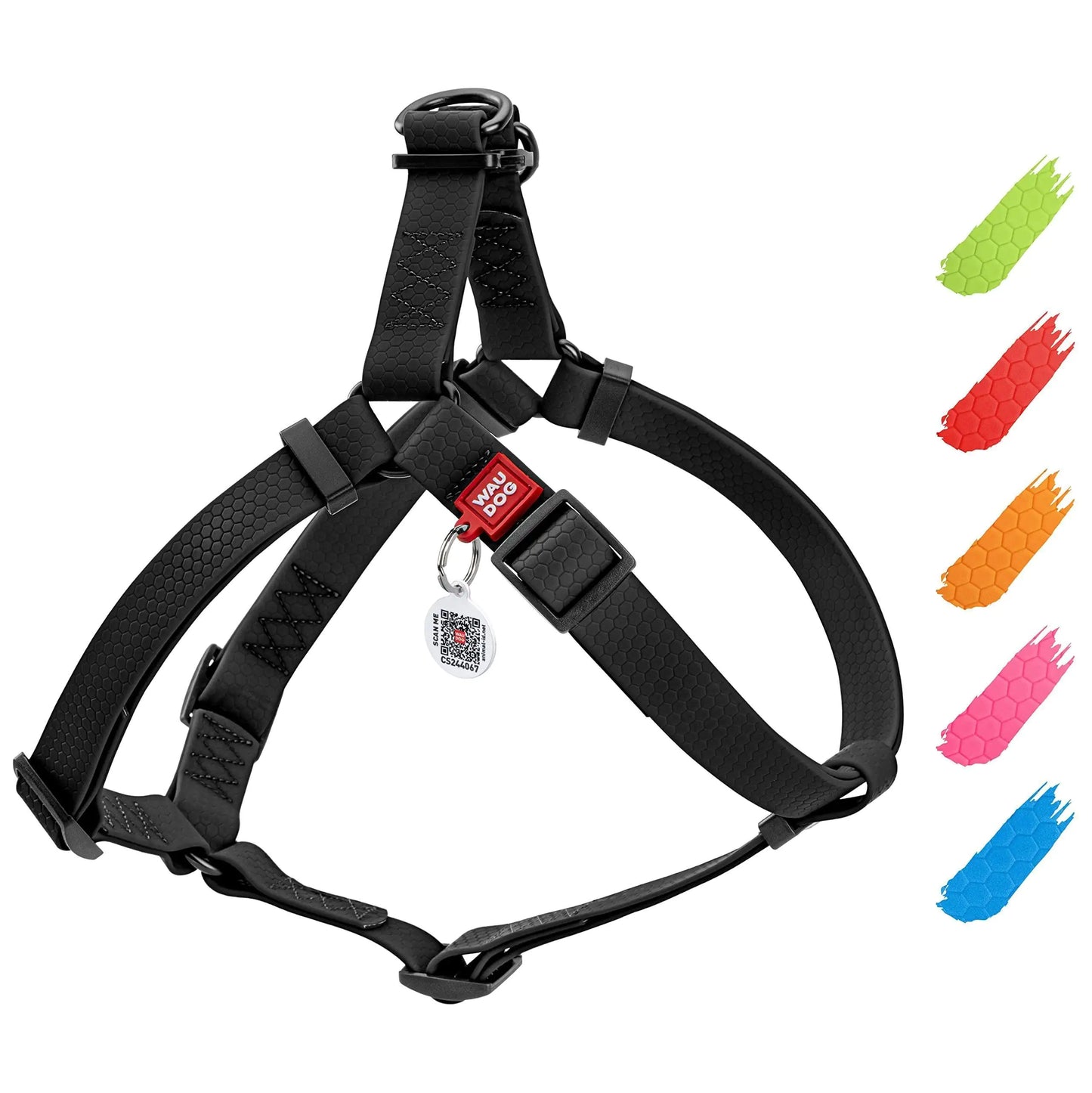 Black CollarTex Harness Small